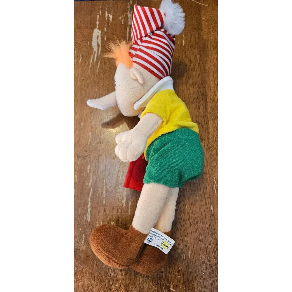 Zhenjiang Lian Yew Rare Pinocchio Plush Poseable Doll Elf by Lava Voicebox